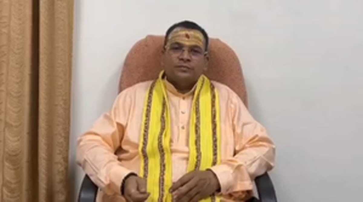 तिरुपति मंदिर के प्रसाद में चर्बी मिलने पर भड़के प्रो. रामनारायण द्विवेदी